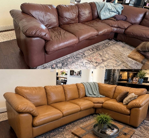 What Determines the Result of Leather Recoloring?