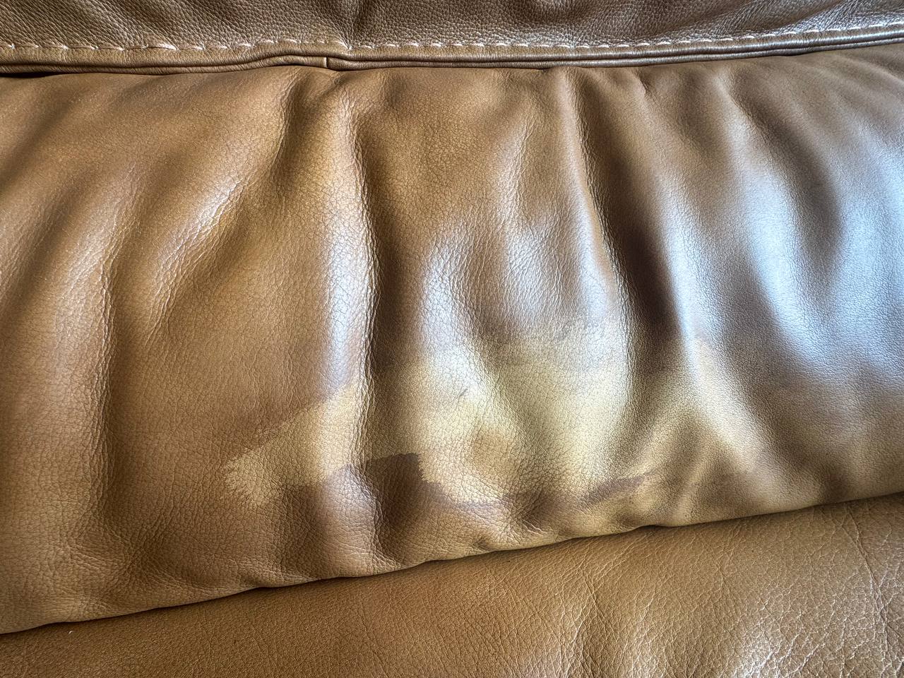 DIY Leather Sofa Paint Correction