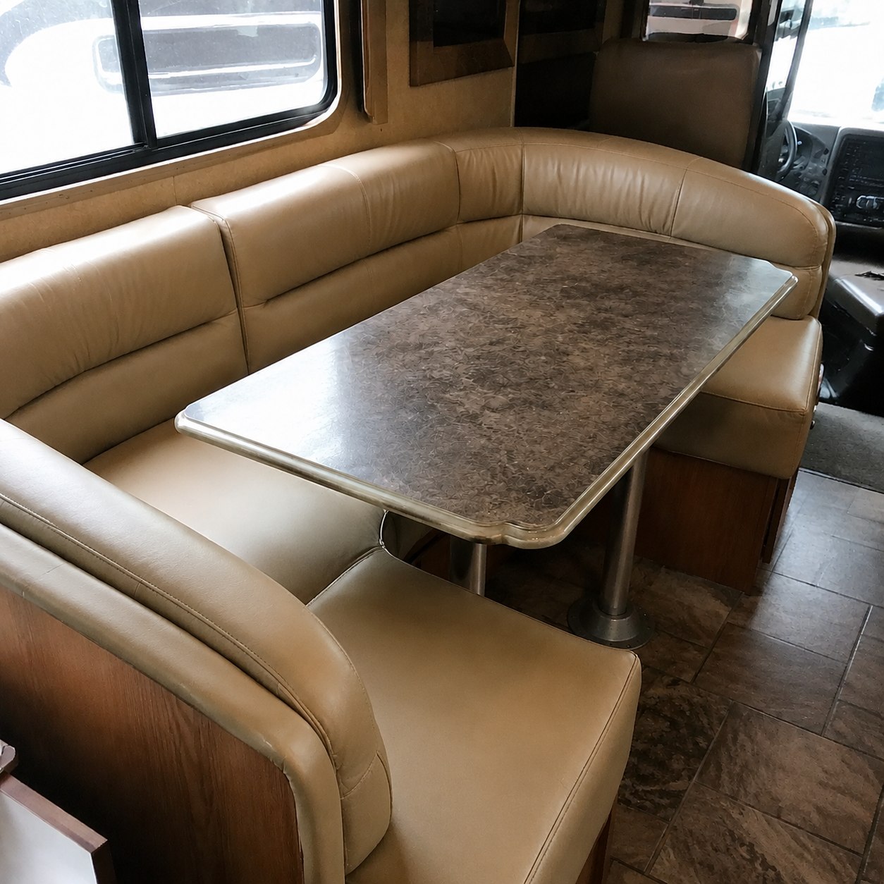 RV Dinette Booth Repair - After